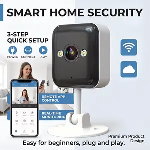 JOOAN Security Camera Outdoor, 3MP HD 2.4G WiFi, 20M Night Vision, 2-Way Audio, Motion Alert, Battery Powered for Home Yard