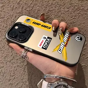 Can Am Team Brp Rotax Racing Go Fas Phone Case Cover Color electrosilvering For iphone 17 16 11 14 15 12 Pro 11 Plus 13 Pro MAX Samsung Galaxy S25 S24 S23 A56 A55 A54 Drop case