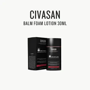 CIVASAN Balm Foam Lotion 30ml - Lightweight Moisturizer for Sensitive Skin, Suitable for Gentle Skin Care, 30g Net Weight