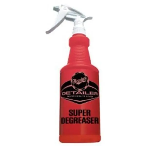 Meguiars D20108 Super Degreaser Liquid Plastic Bottle, 32 oz, High-Quality Modern Products, OSHA Compliant for Automotive & Motorcycle Engine Care, Car Cleaning Maintenance