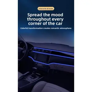 Car Ambient Light RGB Multi-Color Non-Destructive Installation for All Models Create Romantic Atmosphere Car Ambient Light RGB Multi-Color Non-Destructive Installation for All Models Create Romantic Atmosphere