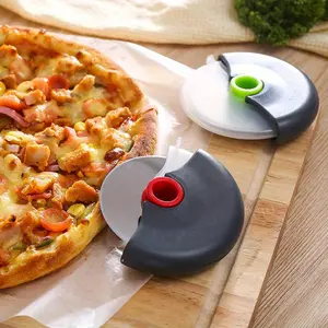 Stainless Steel Pizza Cutter. 1 Count Pizza Slicer with Cover, Pizza Wheel, Pasta & Pizza Utensils for Home Kitchen, Kitchen Food Utensils & Gadgets, Kitchenware.