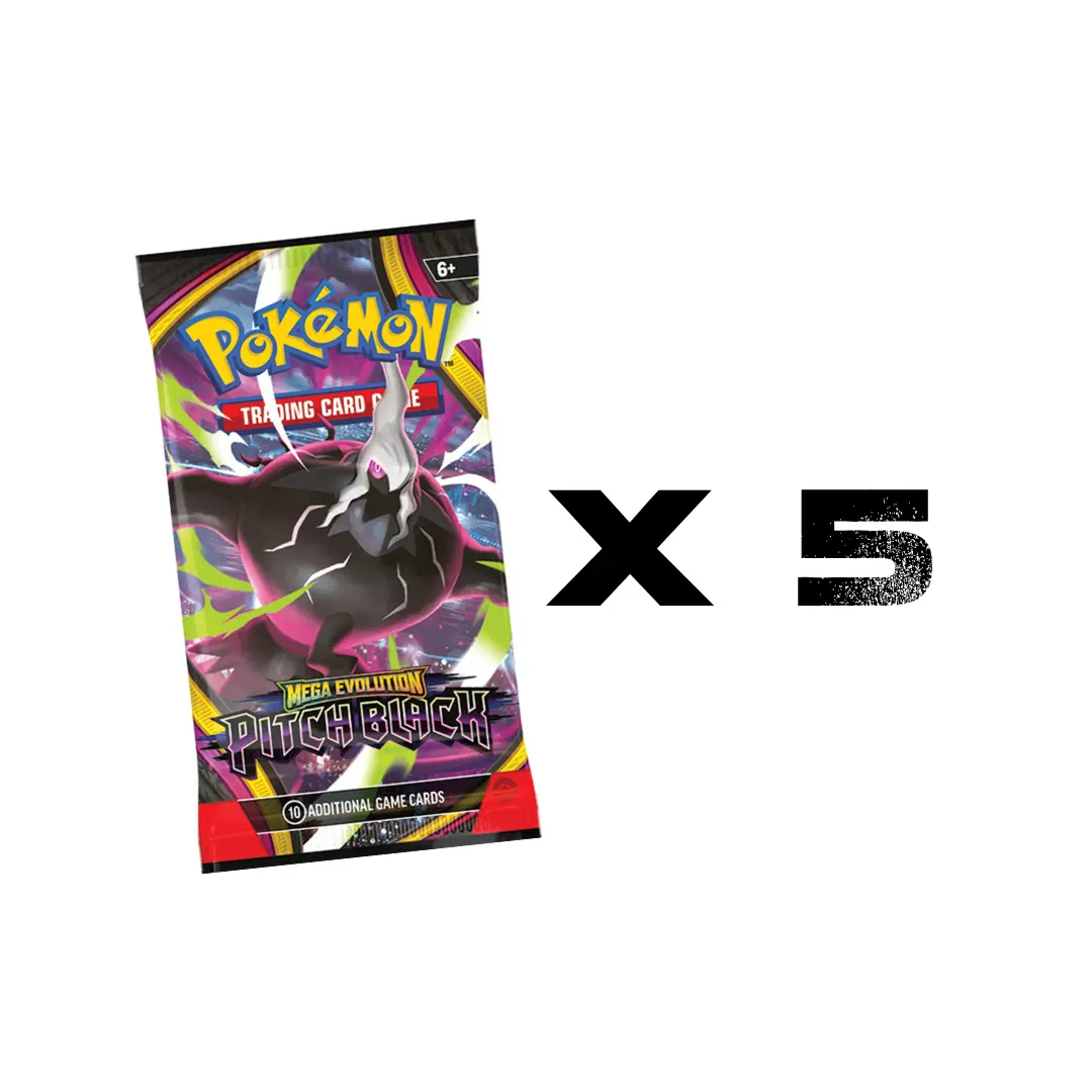 Pokemon TCG: Pitch Black Booster Pack x 5 or Bundle