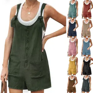 Naeduo Women's Floral Print Jumpsuit Loose Bohemian Wide Leg Bib Overall Patchwork Dual PocketRAIMENTRY