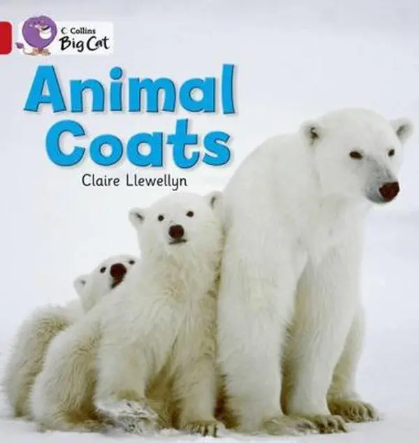 USED Book - Animal Coats: Red A/Band 2a by Llewellyn, Claire (Paperback) - english