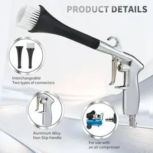 Air Dryer, Blower, and Fan Car Cleaning Air Gun, Durable, Durability, Compressor Tool Accessories, Car Beauty Supplies, Interior Attachments, Father's Day Gift
