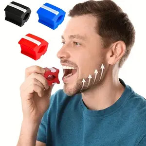 Jawline Trainer Cheekbone Double Chin Reducer, Neck Jaw Exerciser, Dewlap Slim Face Training Balls, Portable Fitness Equipment, Jawline Chewing Tool, Jawline Shaper