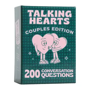 Couple's Talking Hearts Card Game