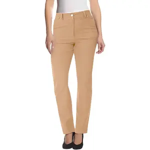 Skinny Pants with 3 Pockets - Lightweight and Breathable Stretch Work Pants for Women's Junior and Plus Sizes