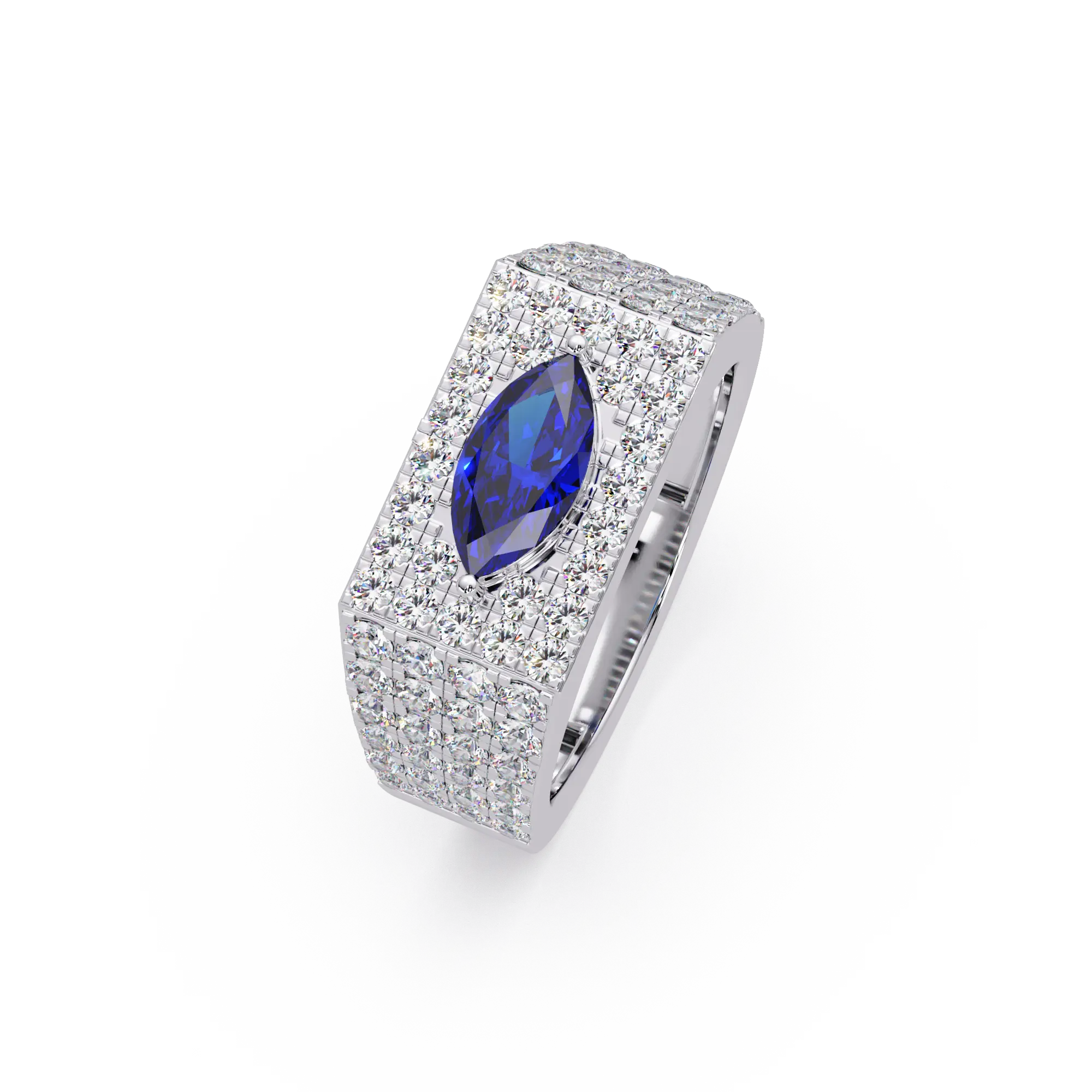 Blue Monarch Ring