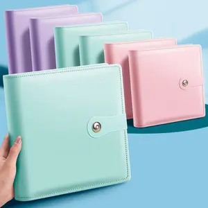Chicken Eye Money Saving Wallet, Faux Leather Cover, 50 Pages Store 200 Sheets, Portable Personal Finance Organizer, Budget Planners for Women Travel Home Office