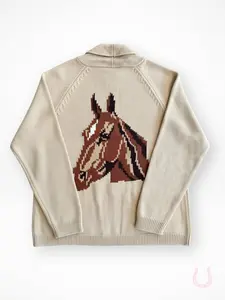Equine Embrace Jacquard Sweater