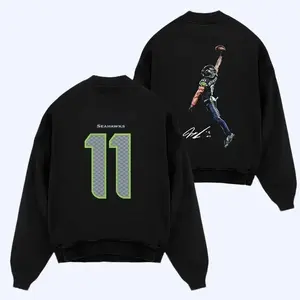 Jaxon Smith-Njigba Sweatshirt, JSN 11 Crewneck, Seahawk Apparel, Seattle Football Sweatshirt, Seahawk Fan Apparel, Game Day Seattle Football Apparel, Unisex Streetwear Football Sweatshirt, Gift for Seahawk Fans