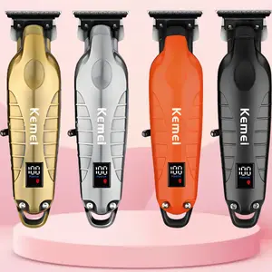Kemei Km-2293 Metal Body Digital Electric Hair Clipper, Lithium Ion Battery, Built-In, Four Colors Available, New Condition