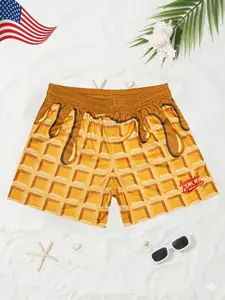 Baseball Lifestyle 101 Batter Up Shorts – Summer Athletic Mesh Shorts | Fun Baseball Streetwear Performance Shorts