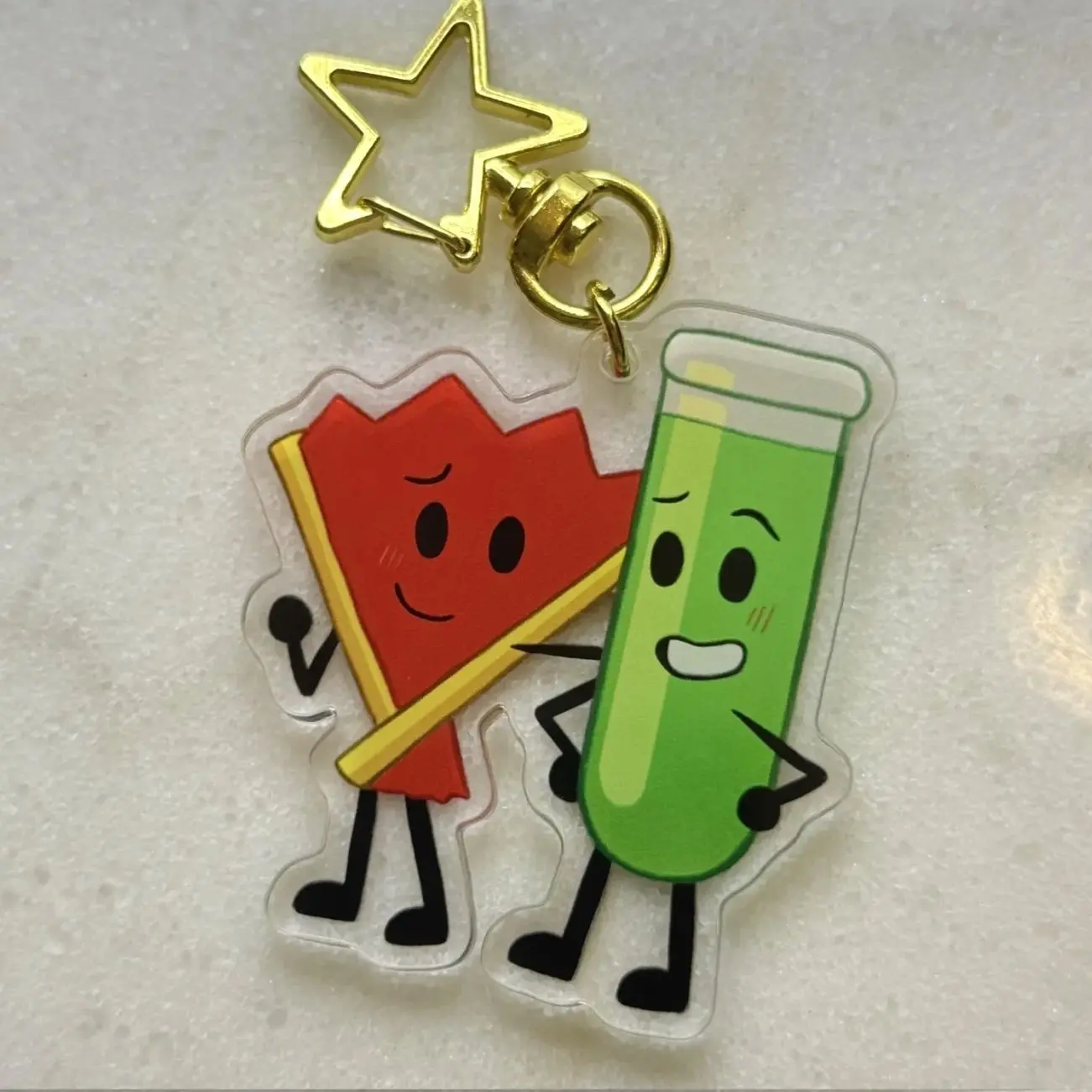 Inanimate Insanity 2in Fantube Ship Keychain / Object Show