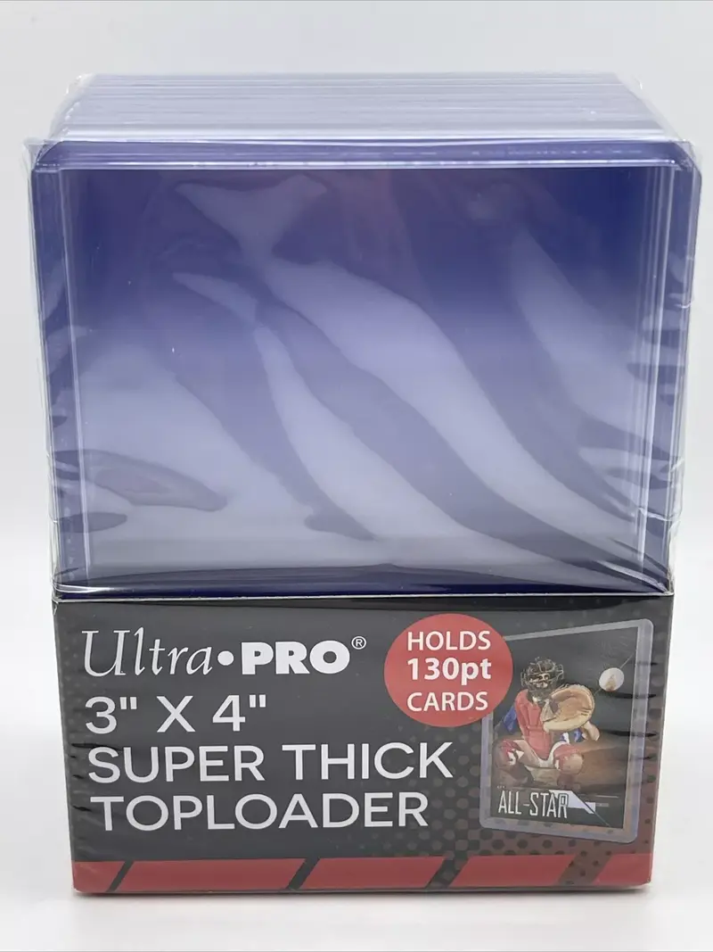 ultra pro thick card sleeves 2 1/2 X 3 1/2 Thick Cards Sleeves 100ct Pack