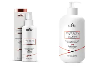Hair Growth Shampoo + Scalp Treatment Set | IT&LY ENERGY Hair Loss System (For Thinning Hair & Regrowth)