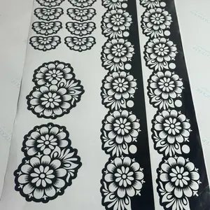 Henna Stencils Complete Set Palm Feet Fingers Design for Temporary Henna Tattoos Unique Patterns Suitable for Various Occasions and Events