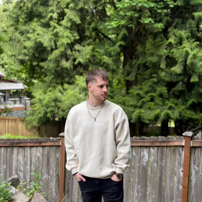 Calisober Cream Crewneck sweatshirt