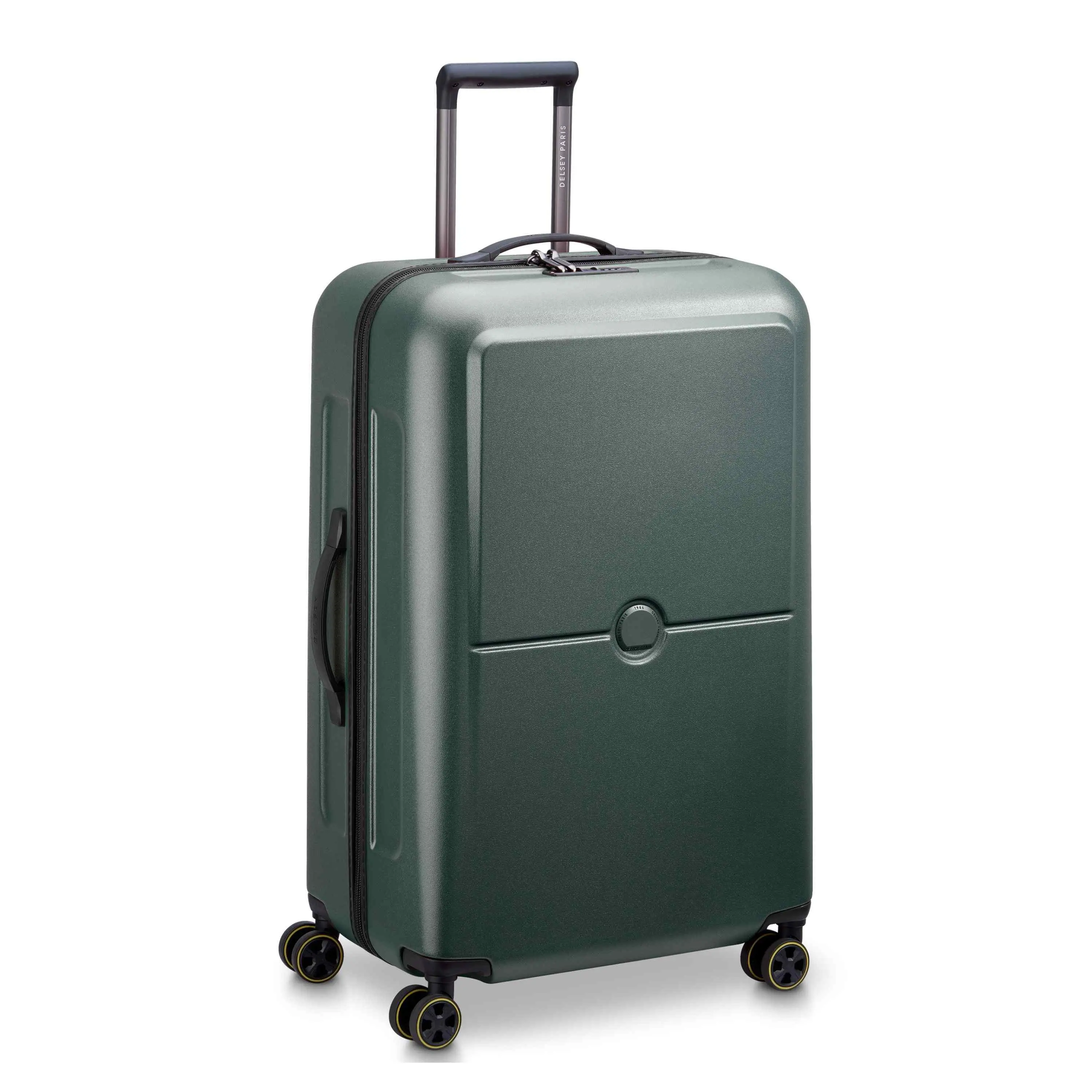DELSEY Turenne 2.0 28-Inch Large Checked Luggage, Lightweight Polycarbonate 4-Wheel Spinner with TSA Lock and Spacious Luggage Compartment