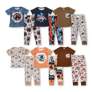 Boy Western Clothing Pants Set Boy Fall Outfit