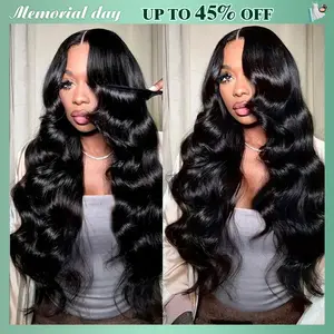 STERLY 200% Density 13x6 Full Lace Frontal Body Wave Wig 7x6 Glueless Wigs Ready to Wear Beginner Friendly Wig Pre Plucked Pre Cut Smooth HD Transparent Lace Front Wig #Summervibes #tiktokshopmemorialday