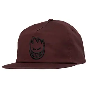 Spitfire Wheels Hat Bighead Snapback Dark Red/Black Red