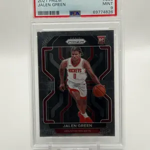 2021 Panini Prizm Jalen Green #306 RC PSA 9 MINT Basketball Rookie Card Rockets