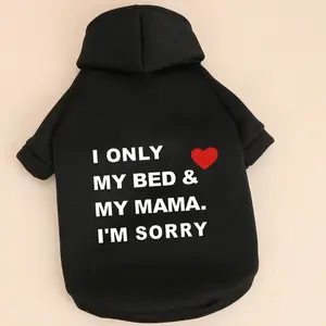 Pet Dog Hoodie for Autumn and Winter Warmth, Suitable for Toy Poodles, Poodles, Bichons, Small Dogs, and Fluffy Cats, Fur-Resistant Design, Clothing