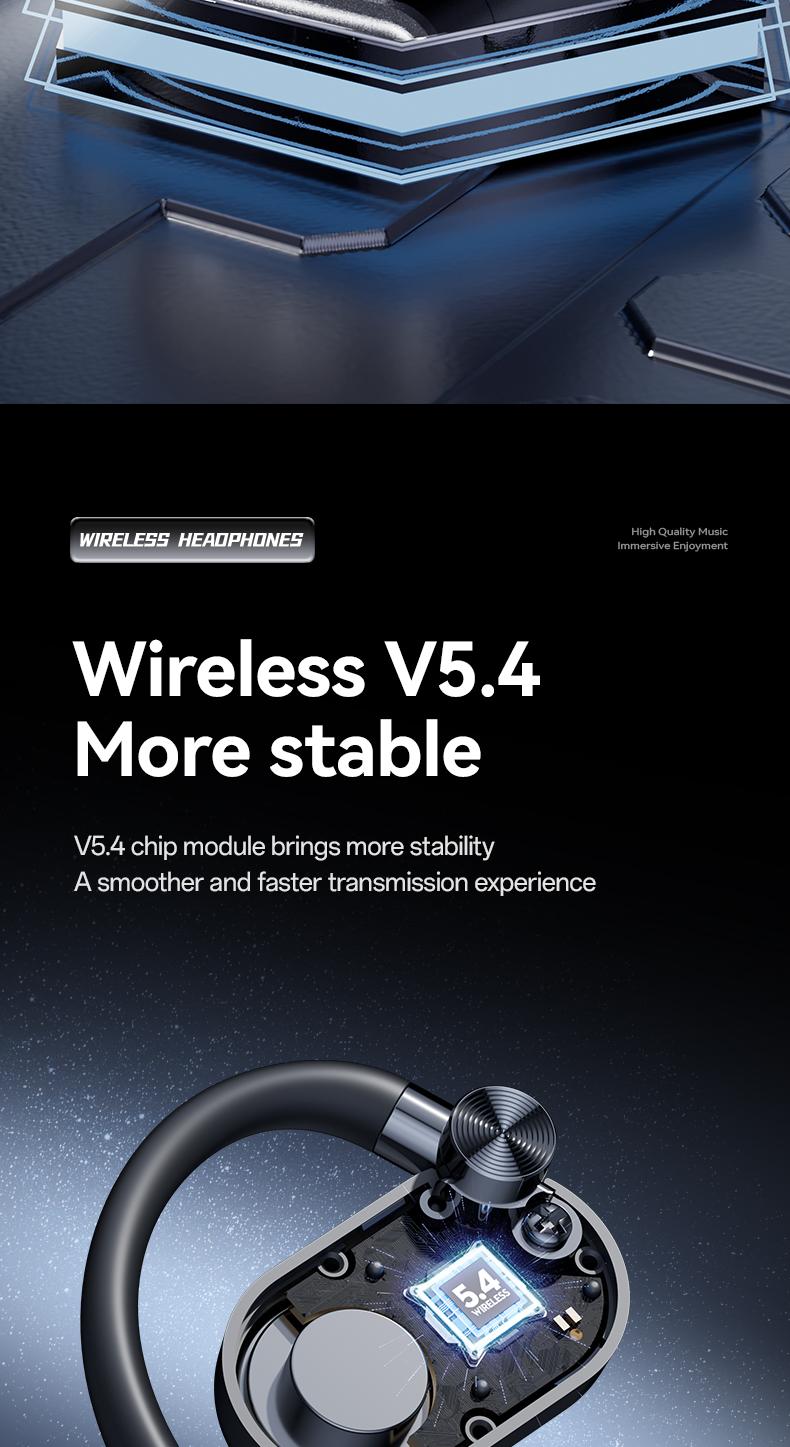 Bluetooth Earbuds with Smartphone Charging Support 45 Hours Playtime HiFi Bass ENC Noise Cancelling Bluetooth 6.0 Sport Design Bluetooth Earbuds with Smartphone Charging Support 45 Hours Playtime HiFi Bass ENC Noise Cancelling Bluetooth 6.0 Sport Design