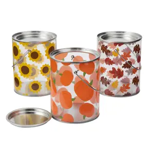 Fall Paint Bucket Favor Containers - 6 Pc.