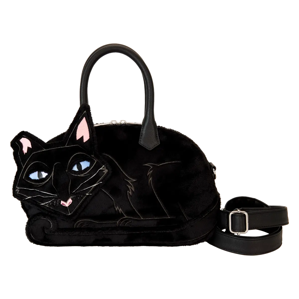 Coraline 15th Anniversary Cat Plush Crossbody Bag