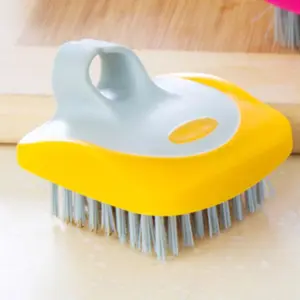 1pc, Mini Fruit and Vegetable Cleaning Brush, Kitchen Cleaning Brush, Veggie Supplies Brush, Scrubber, Kitchen Cleaning Tools, Home Cleaning Tool