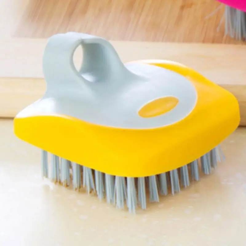 1pc, Mini Fruit and Vegetable Cleaning Brush, Kitchen Cleaning Brush, Veggie Supplies Brush, Scrubber, Kitchen Cleaning Tools, Home Cleaning Tool, Household Cleaning Tool