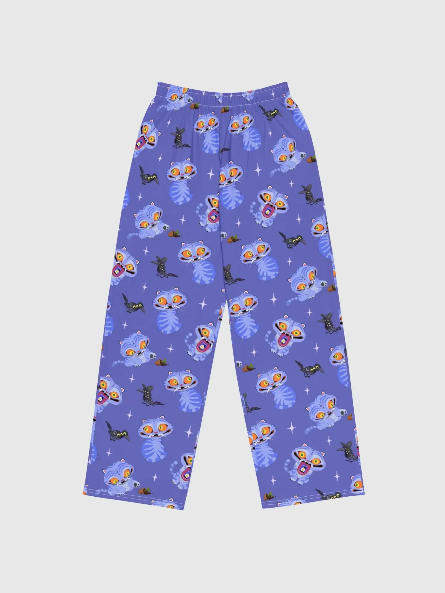 KPop Demon Hunters Derpy Tiger and Sussie Magpie Lounge Pajamas Pants