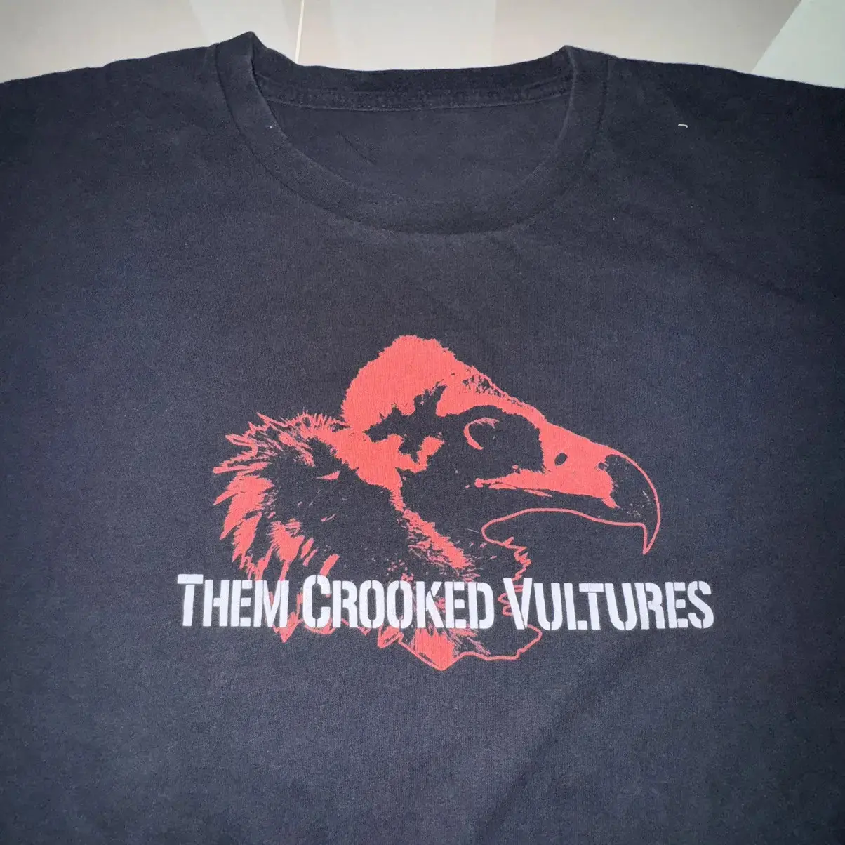 Them Crooked Vultures Gift For Friends Black T Shirt US Size S-6XL, Made In USA, All Colors, Gift for Women Men, 100% cotton, Classic Fit, Unisex T-Shirt
