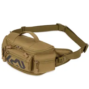 Outdoor Cycling Waist Pack Travel Chest Bag– Tactical Chest & Sling Bag for Men, Water-Resistant Crossbody Backpack