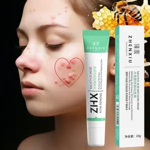 Salicylic Acid Cream 20g, Gentle Cleansing, Moisturizing, Oil-Free, Improves Acne Scars, Pore Minimizer, Plant Extracts, Gift for Her