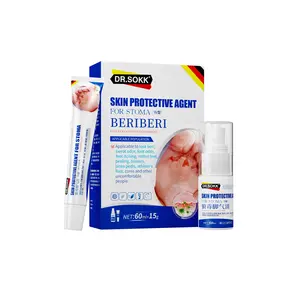 DR.SOKK Fungal Defense Kit (Spray+Ointment) - Itch Relief & Odor Control, Dermatologist-Tested