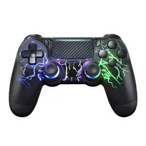 Wireless Bluetooth Game Controller with Extended Double Back Buttons, Double Hall Joysticks, Ergonomic Grip, Turbo Setting, HDMI Output, Dual Vibration, 6-Axis Gyro Motion Sensor, Charging Dock, Gaming Clip, PS5 Case for Gamers, Controllers