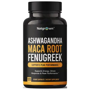 Natgrown Ashwagandha Maca Root Fenugreek