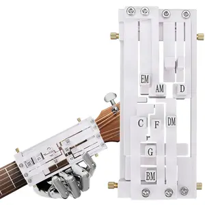 Multifunction, Durable, Adjustable Guitar Chord Trainer, Guitar String Presser, Guitar Beginner Learning Tool, Guitar Chord Gods Guitar Learning Aid Accessories, Guitar Learning Tools