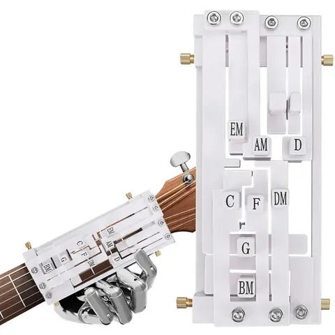 Multifunction, Durable, Adjustable Guitar Chord Trainer, Guitar Chords Trainer, Guitar String Presser, Guitar Beginner Learning Tool, Guitar Chord Gods Guitar Learning Aid Accessories, Guitar Learning Tools