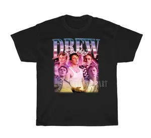 DREW STARKEY Retro T-shirt - Drew Starkey Bootleg Tees, Drew Starkey Long Sleeve Shirt, Drew Starkey Homage Shirt, TShirt  Gift For Women and Man  Unisex TShirt, Gift for Him Gift for Her, graphic Tee, cheap T shirt Womenswear Underwear