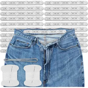 20 count Pant  Tightener -  Adjuster for Loose Jean Pants Button Tightener for  Women Men
