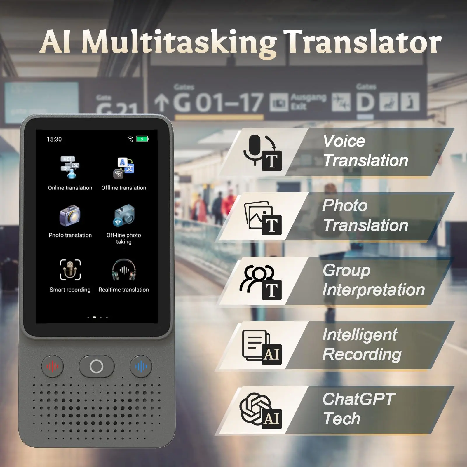Funny Panda Store Subsidy AI Language Translator Device 138