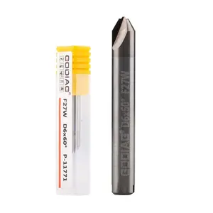 GODIAG F27W Dimple Cutter φ2.8x100°xD6x40x1T For SILCA MATRIX PRO, MATRIX EVO, MATRIX SLX, MATRIX SX, MATRIX S