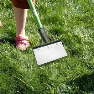 Stainless Steel Universal OutdoorGarden Cleaning Shovel,Multifunctional Cleaning Shovel, Weeding, Heavy Duty Flat Shovel, Planting, Landscaping