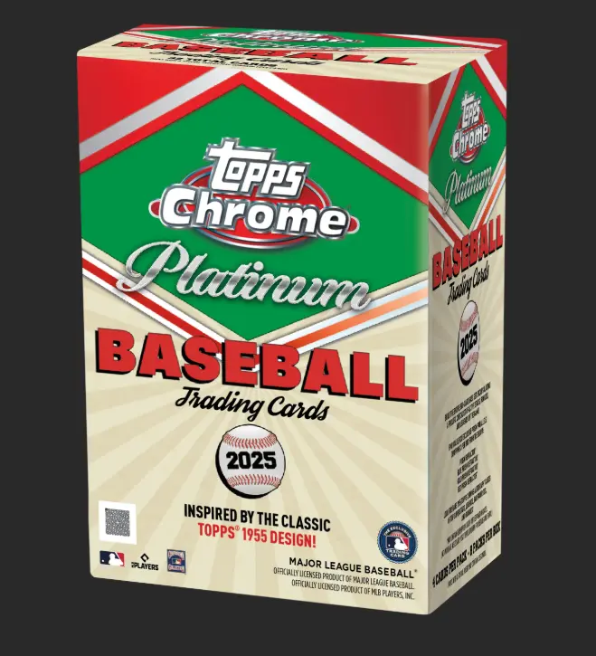 2025 Topps Chrome Platinum Baseball Blaster Box